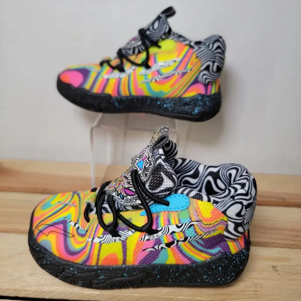 PUMA MELO x Dexter's Lab MB.03 Toddler Basketball Shoes - Size 6C